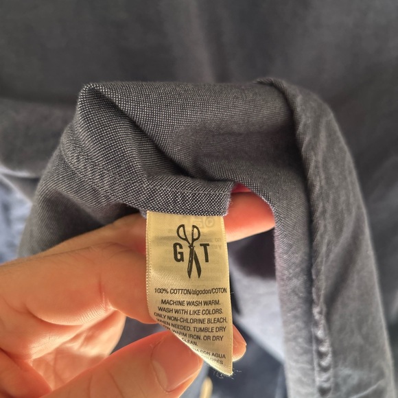 Good Threads Men’s blue button down size M - Picture 4 of 5